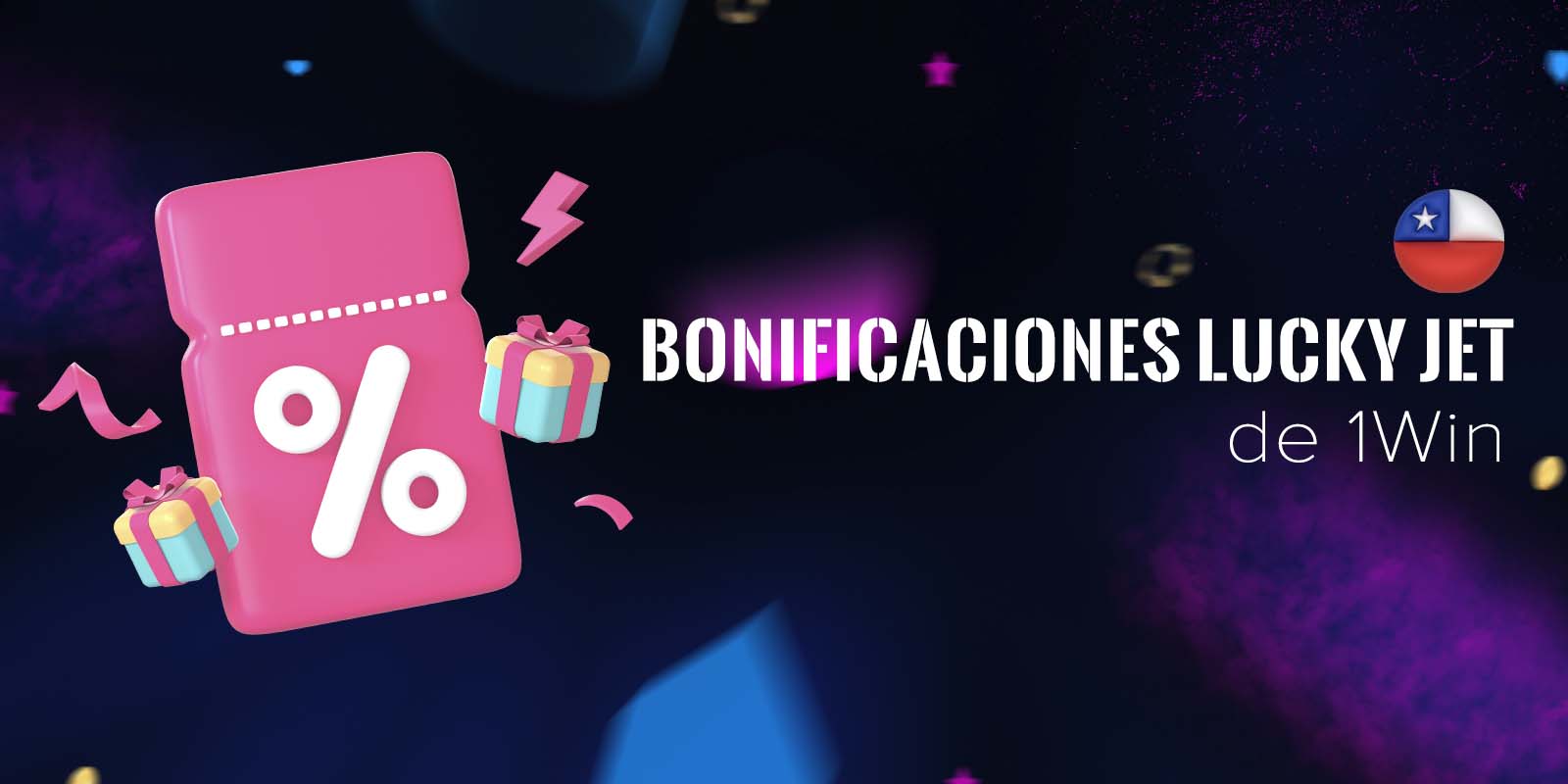 Ofertas de bienvenida y bonos en 1Win Lucky Jet.